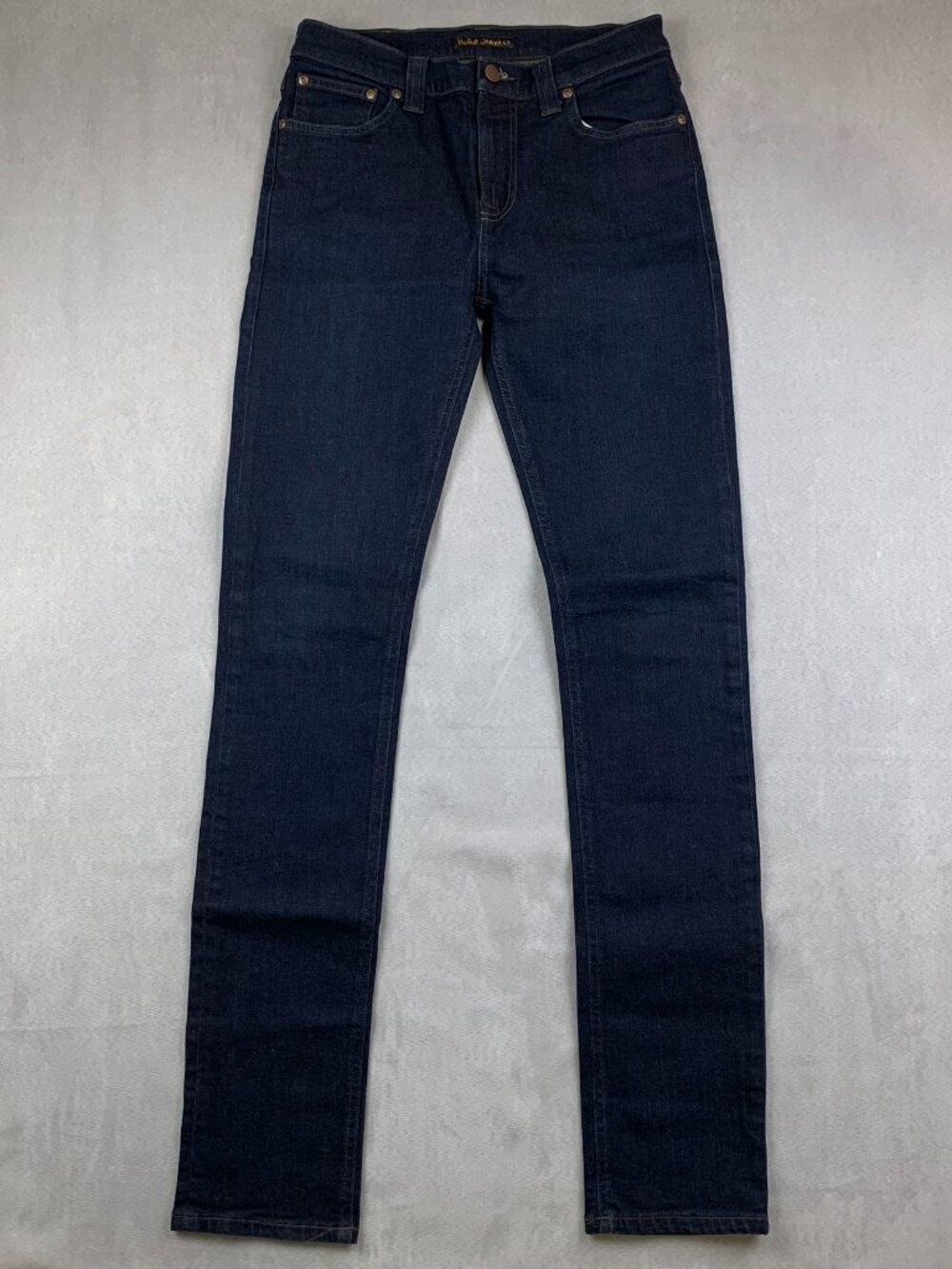 Nudie Jeans Mens Pants 31 Blue High Kai Skinny-Fit Organic Cotton Stretch 31x34